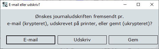 e-mail eller udskriv